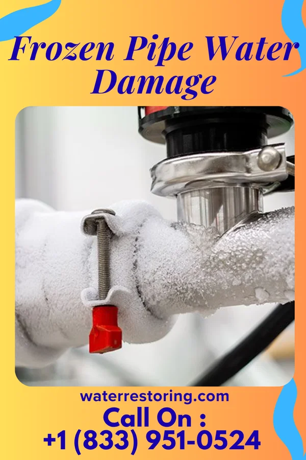 Frozen Pipe Water Damage in Nuangola, PA